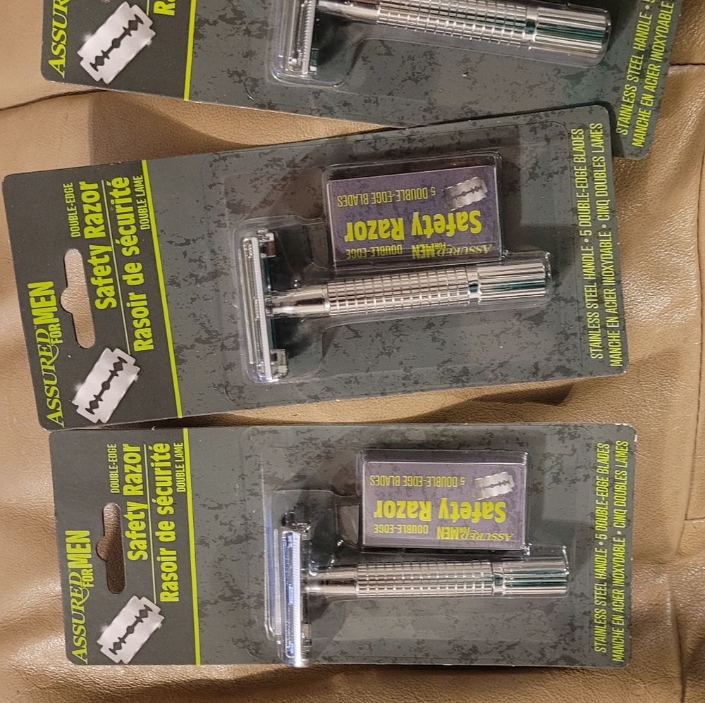 (3)Assured Double edge Safety Razor